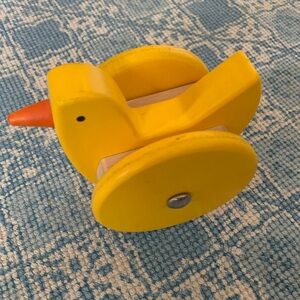 Bajo Wooden Wobbling Chicken Push Toy